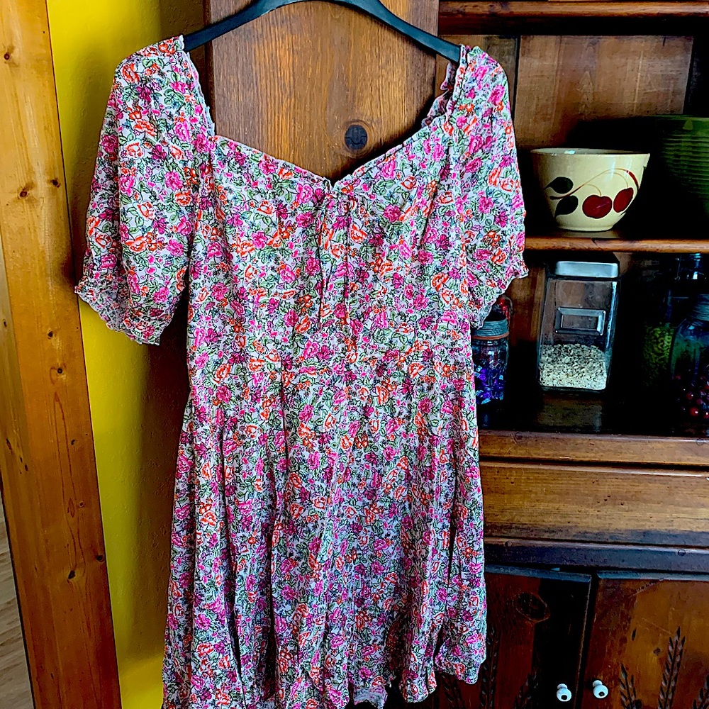 Peasant style dress